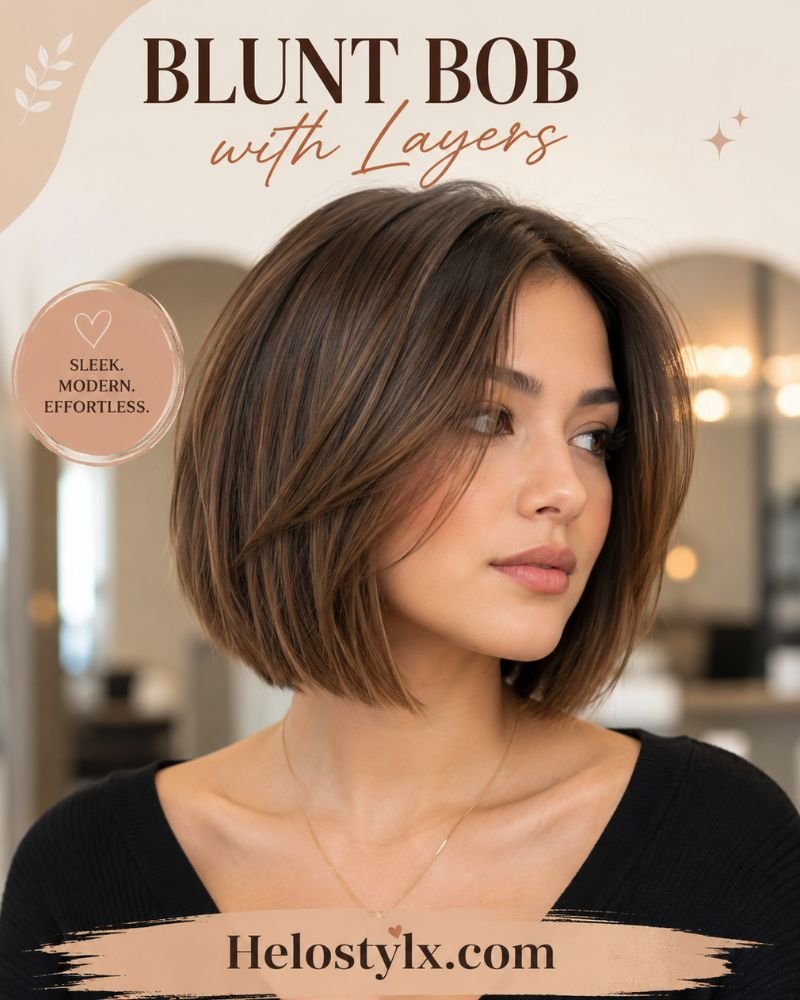 Blunt Bob with Layers
