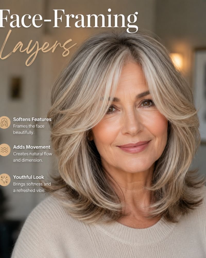 Face-Framing Layers