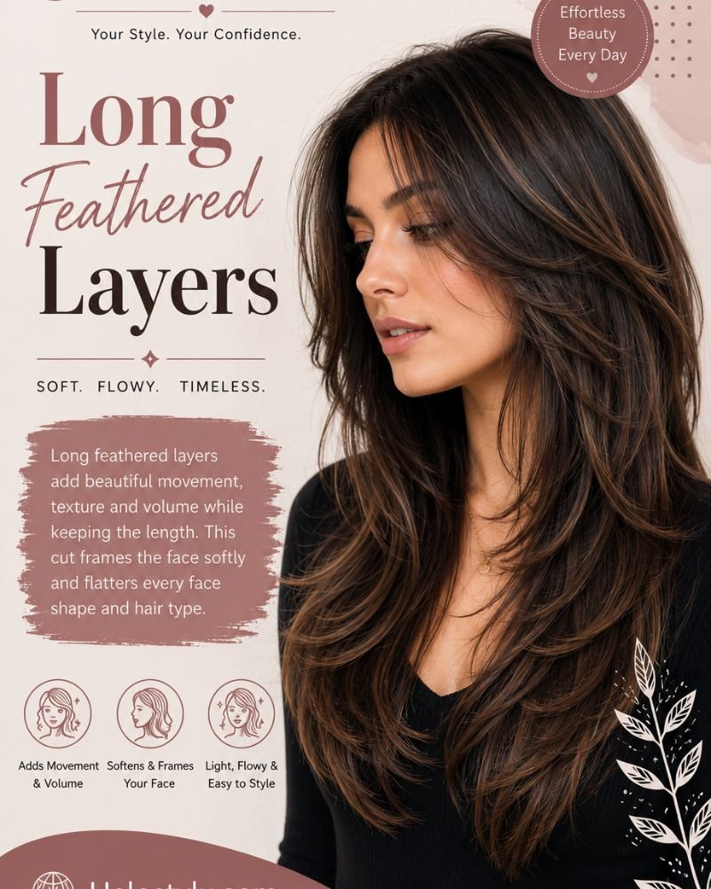 Long Feathered Layers