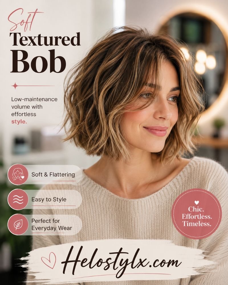 Soft Textured Bob