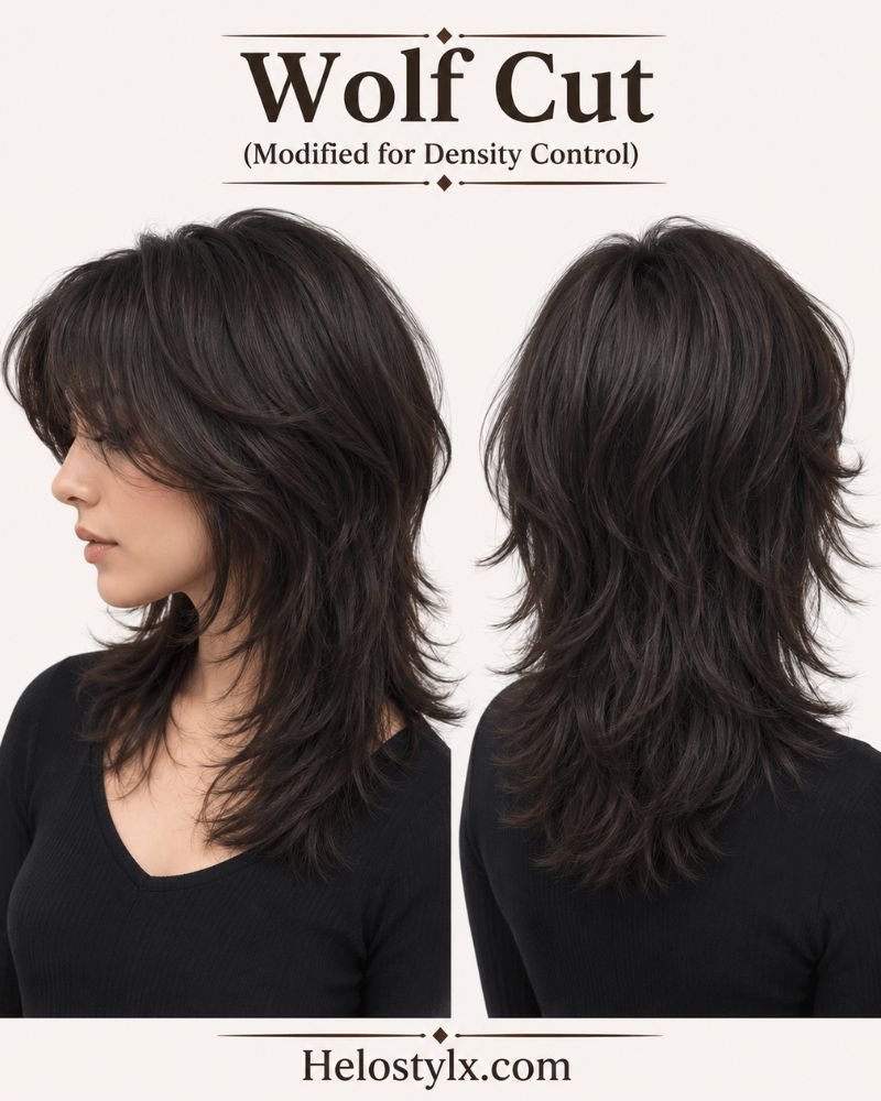 Wolf Cut (Modified for Density Control)