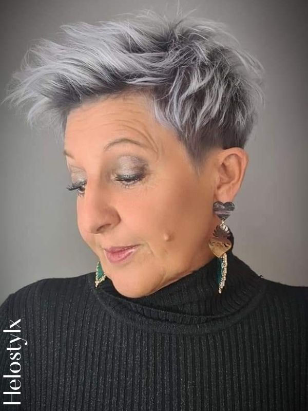 A Short, Edgy Pixie