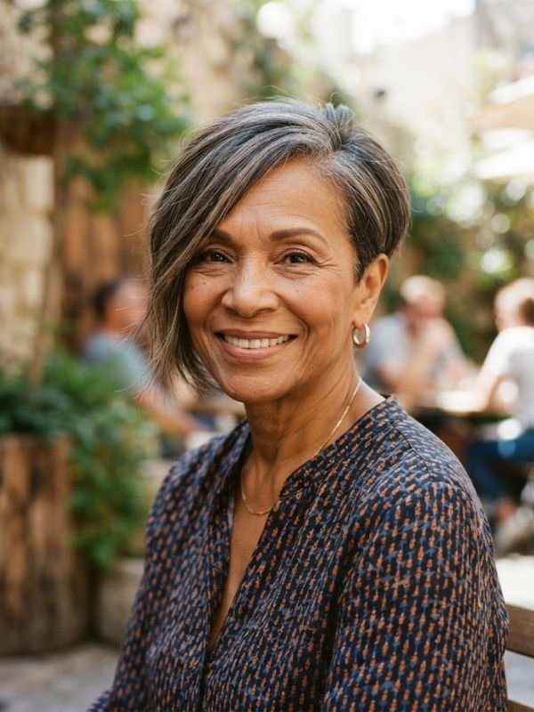 Asymmetric Cut for Black Women