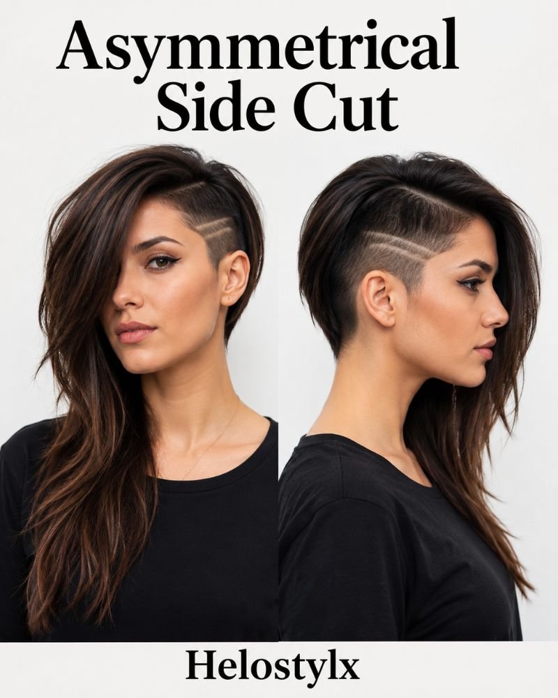 Asymmetrical Side Cut