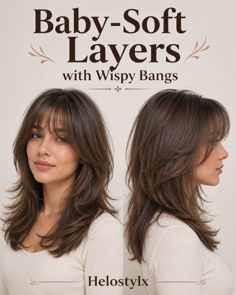 Baby-Soft Layers with Wispy Bangs