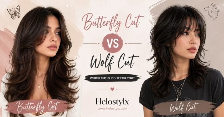 Butterfly Cut vs Wolf Cut