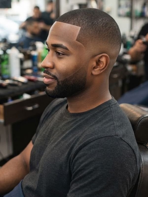 Buzz Cut with Line Up