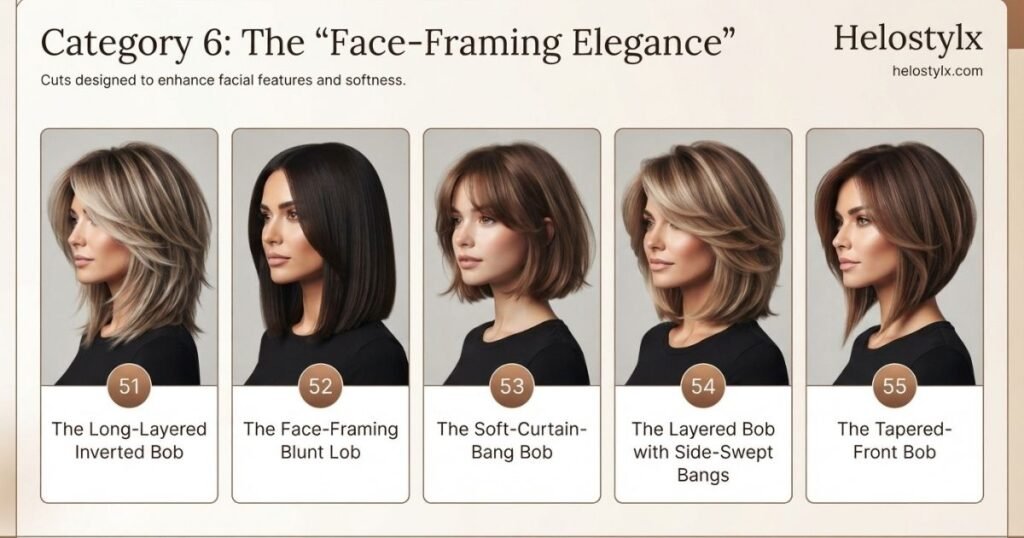 Category 6 The Face Framing Elegance