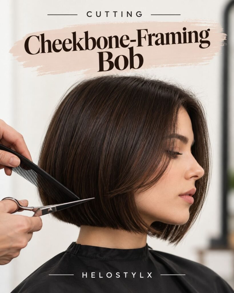 Cheekbone-Framing Bob