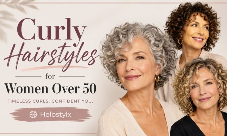 Curly Hairstyles for Women Over 50