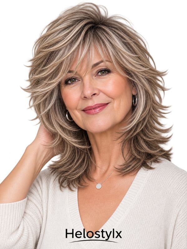 Easy Shag Hairstyle