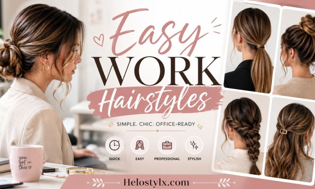 Easy Work Hairstyles