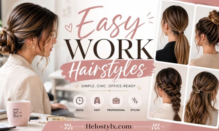 Easy Work Hairstyles