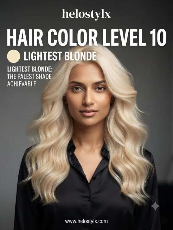 Hair Color Level 10 Lightest Blonde