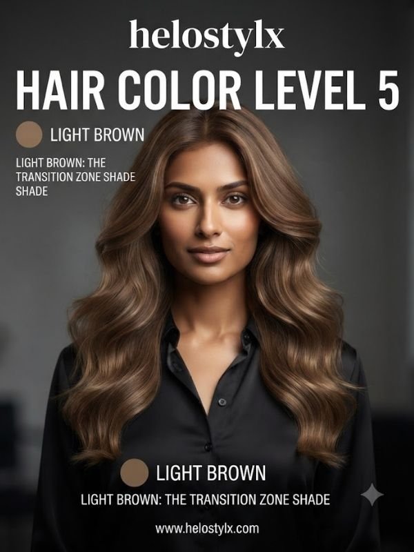Hair Color Level 5 Light Brown