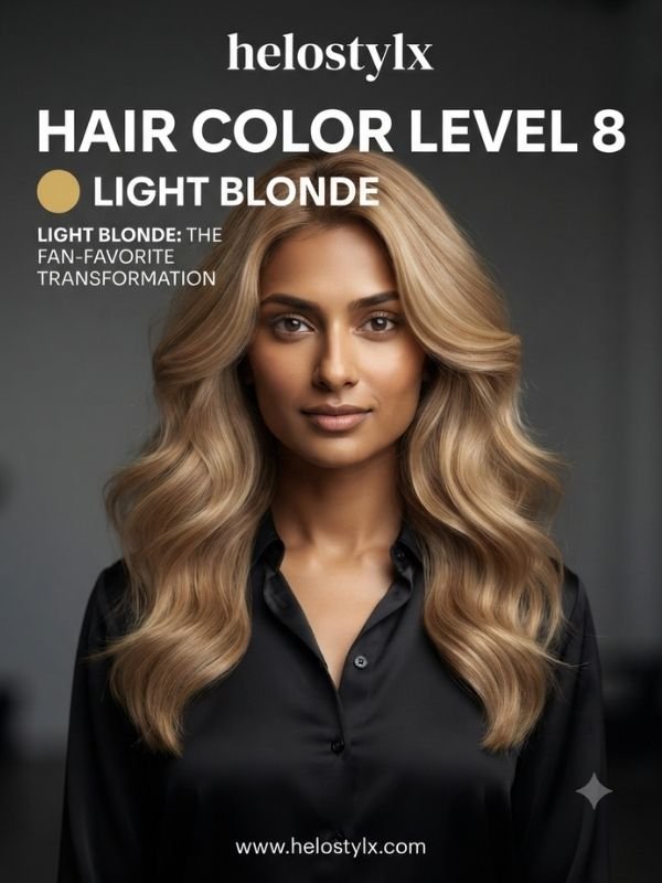 Hair Color Level 8 Light Blonde