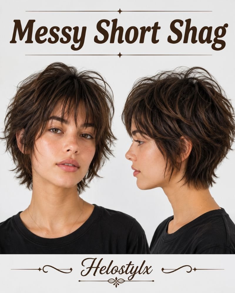 Messy Short Shag