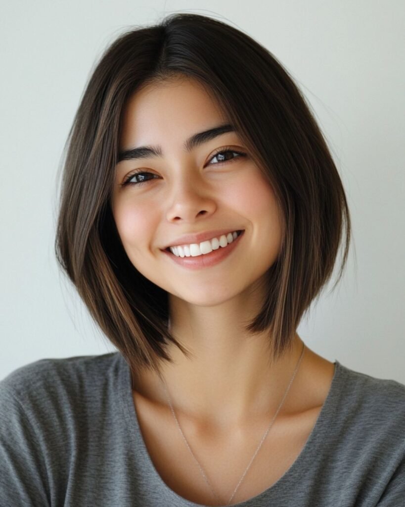 Middle Parted Bob
