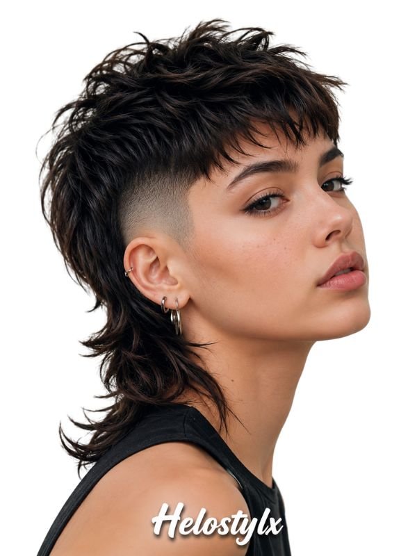 Modern Twists on Faded Mullets
