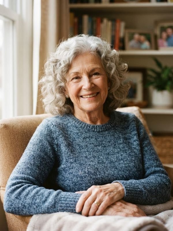 Natural-Looking Perm