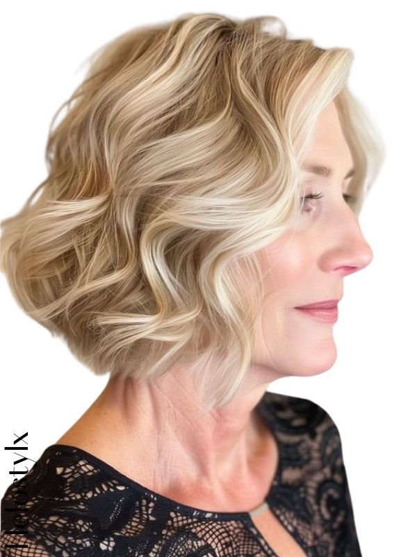 _Pinned Wavy Bob