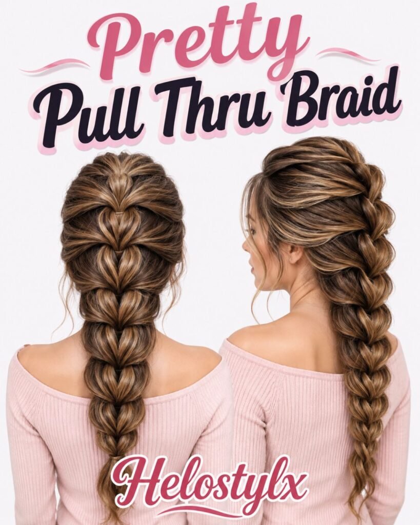 Pretty Pull Thru Braid