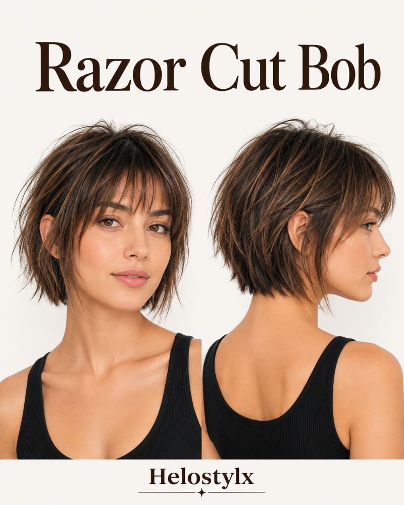 Razor Cut Bob