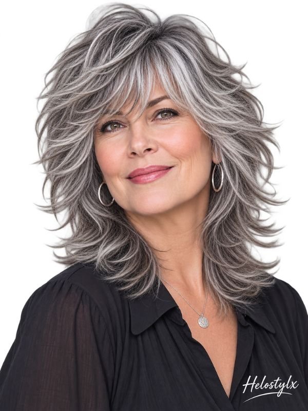 Salt and Pepper Shag Style