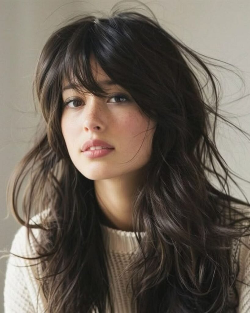 Shag Haircut With Fringe