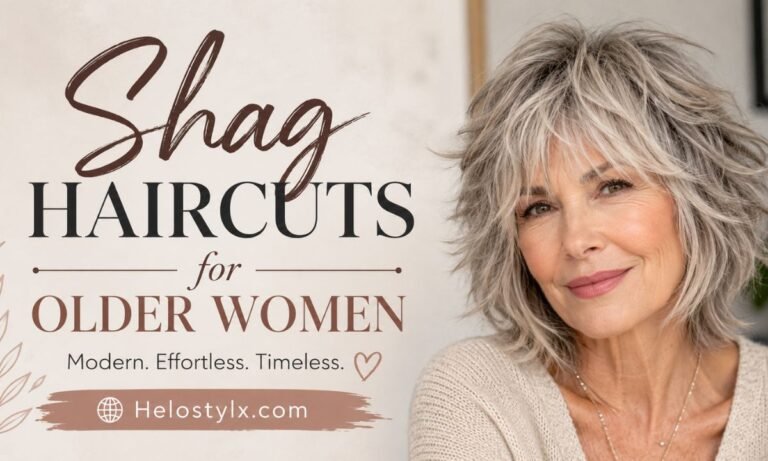 Shag Haircuts for Older Women