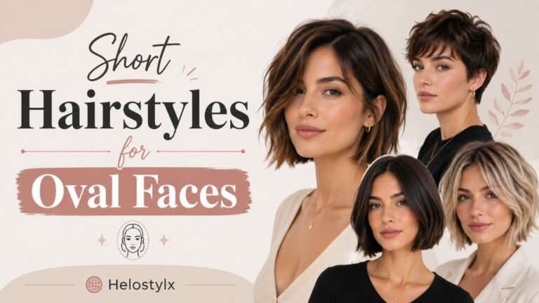 Short Hairstyles for Oval Faces