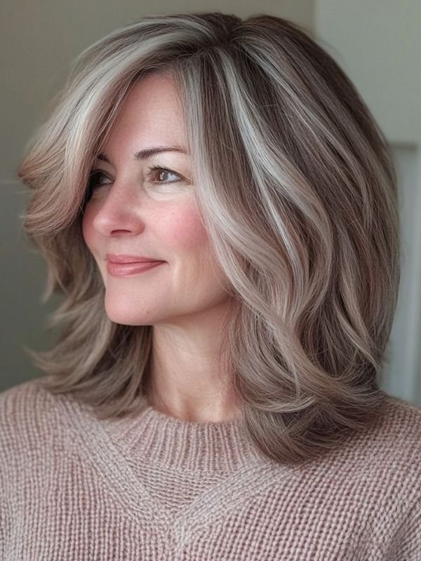 Shoulder Length Hair With Light Layers