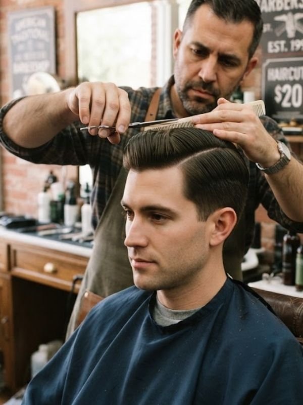 Side Part 90s Style