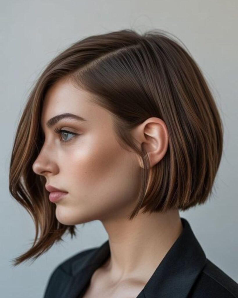 Side Parted Bob