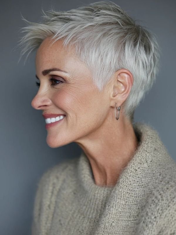 Textured Crop Cut