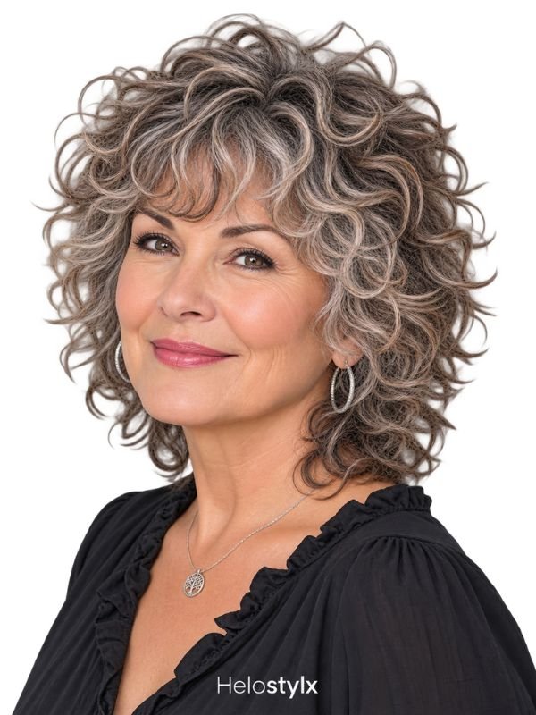 The Naturally Curly Shag