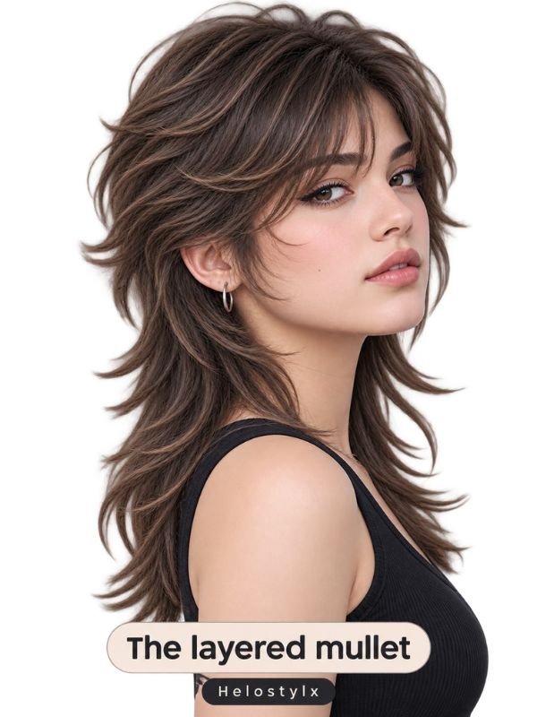 The layered mullet