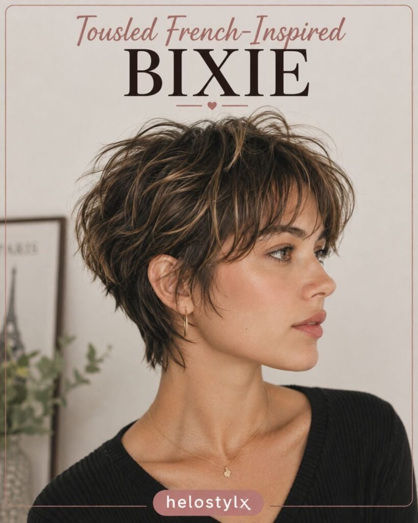 Tousled French-Inspired Bixie