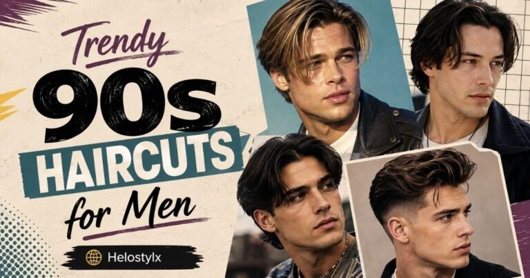 Trendy 90s Haircuts for Men
