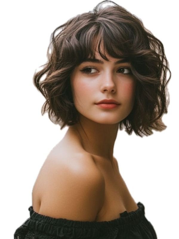 Windswept French Bob