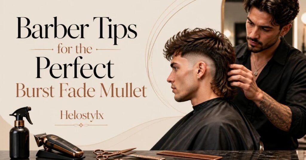 Barber Tips for the Perfect Burst Fade Mullet