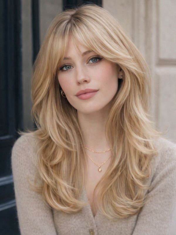 Bardot-Inspired Blowout