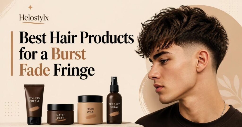 Best Hair Products for a Burst Fade Fringe