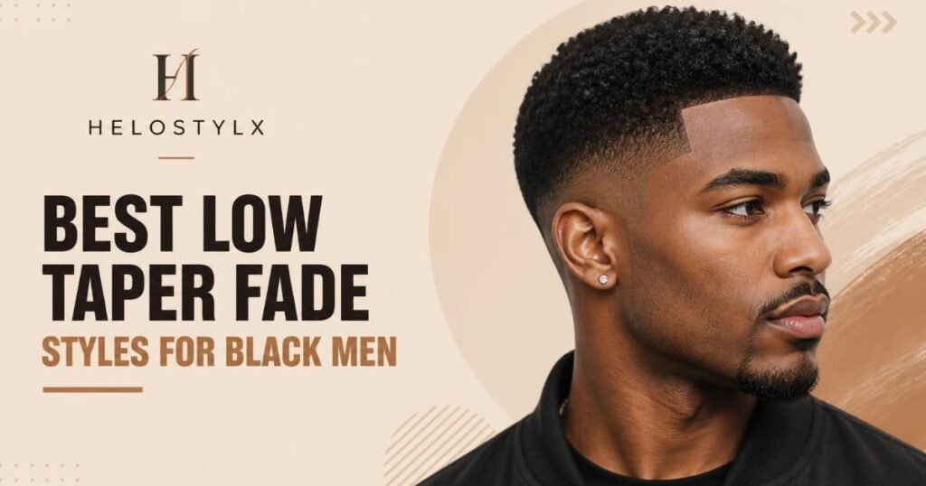 Best Low Taper Fade Styles for Black Men