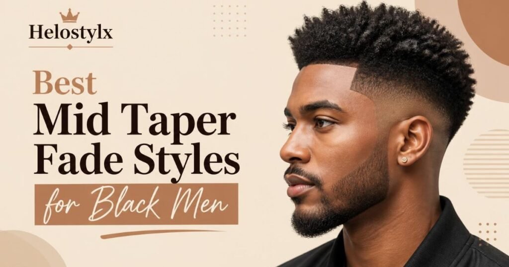 Best Mid Taper Fade Styles for Black Men