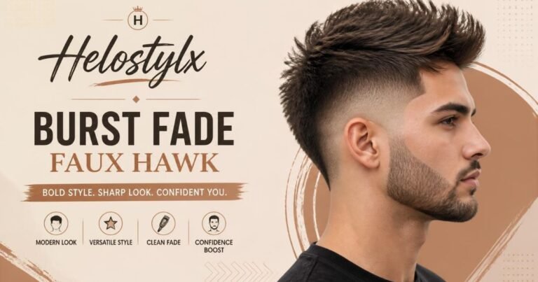 Burst Fade Faux Hawk