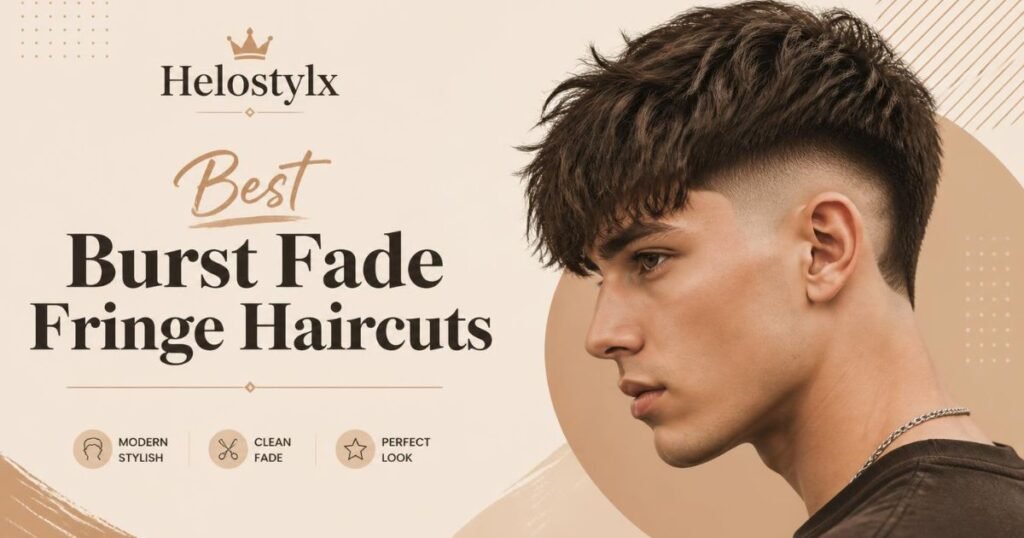 Burst Fade Fringe Haircuts