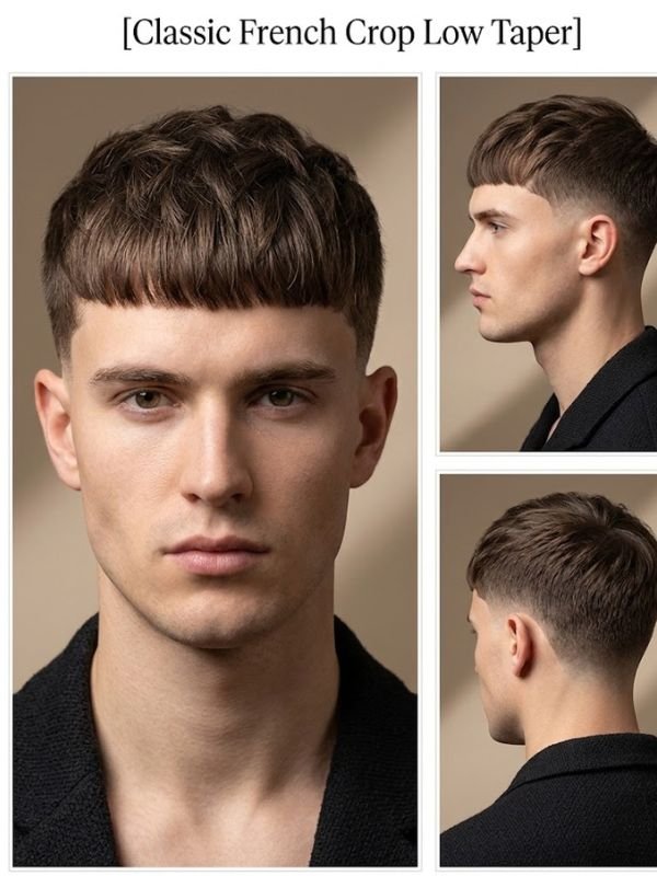 Classic French Crop Low Taper