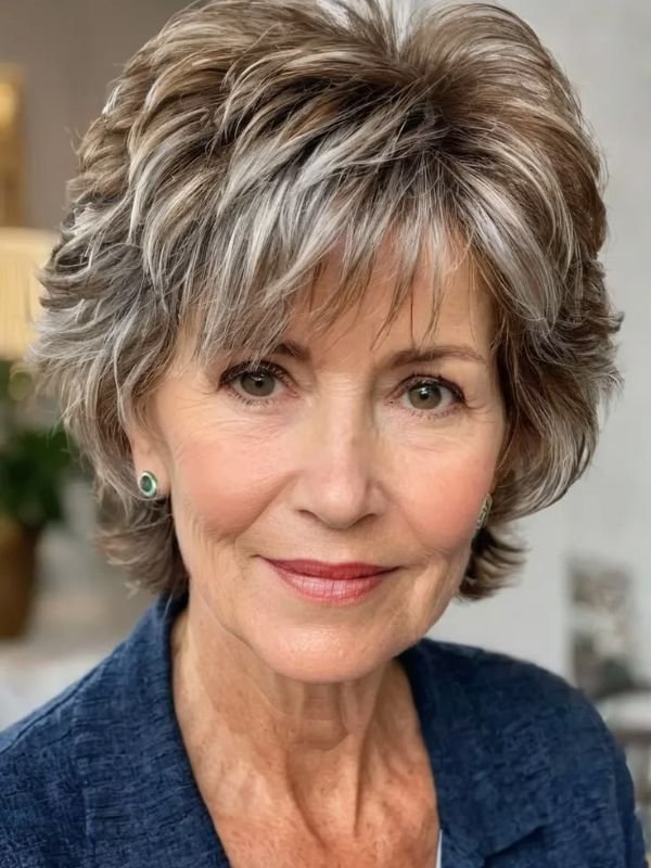 Cute Short Style for Wet Hair