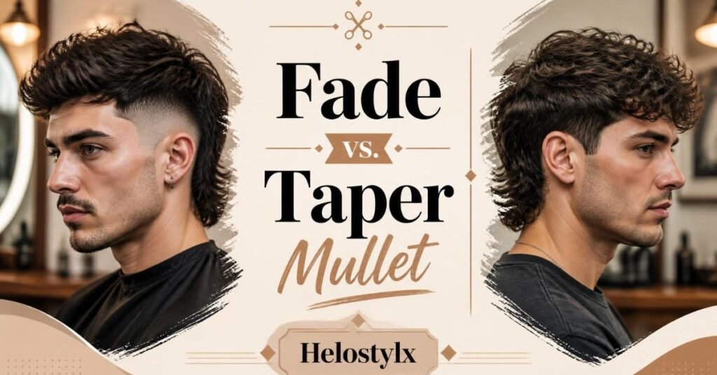 Fade vs Taper Mullet
